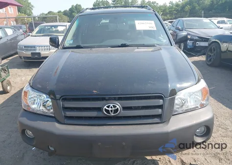 2005 Toyota Highlander Limited V6 из США, поврежденный, VIN JTEEP21A950113212